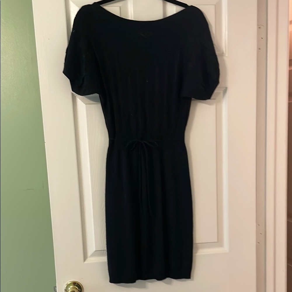 Elegant Black Knit Dress